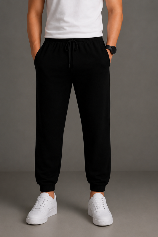 Dark Blue & Black Track Pant Pack of 2
