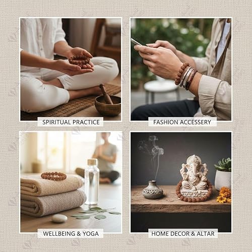 Sacred Rudraksha Bracelet Pack of 2