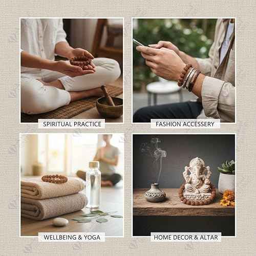 Sacred Rudraksha Bracelet Pack of 2