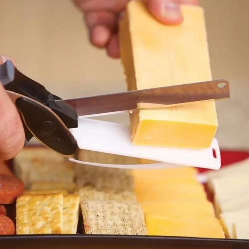 Cleaver Cutter - Kitchen Knife | Multipurpose Food Chopper | Stainless Steel Blade & Ergonomic Handle