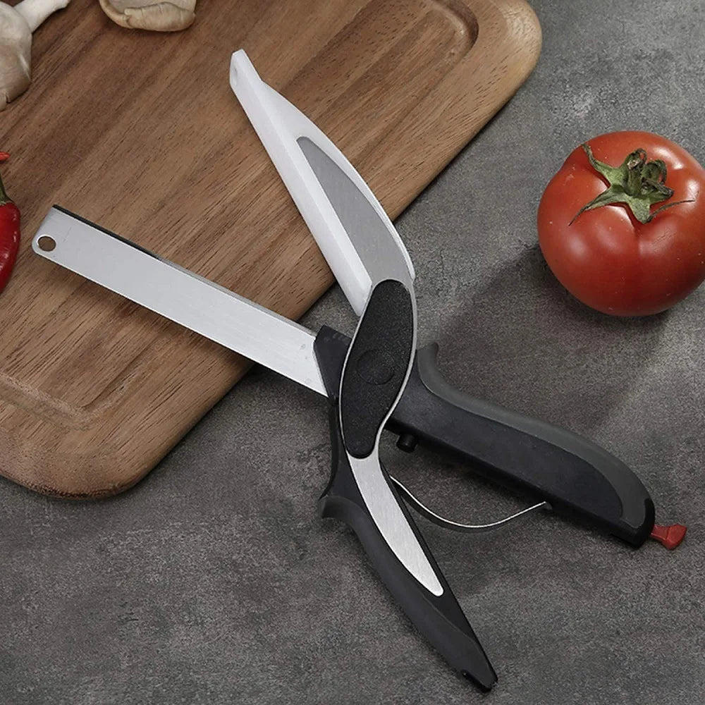 Cleaver Cutter - Kitchen Knife | Multipurpose Food Chopper | Stainless Steel Blade & Ergonomic Handle