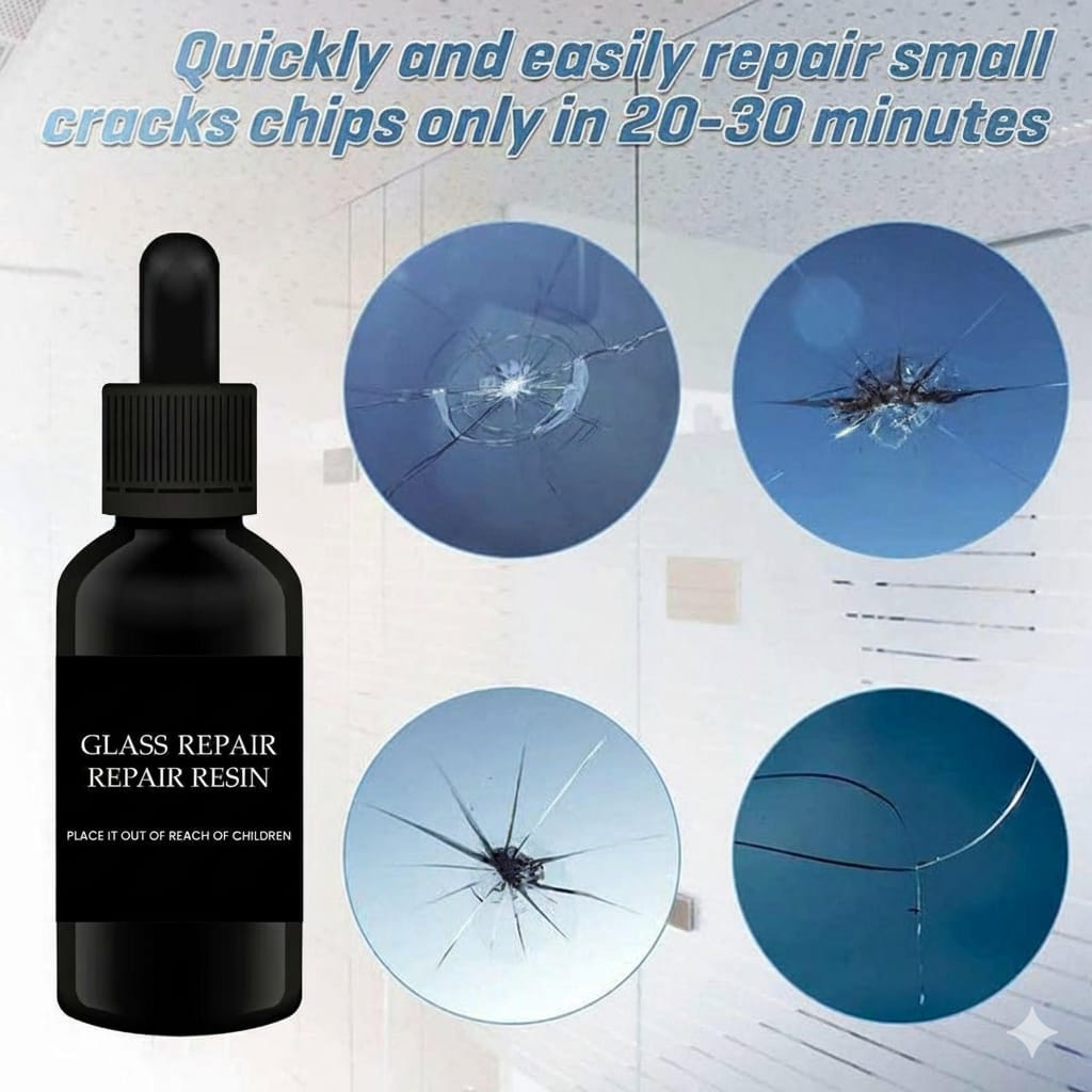 Glass Repair Kit, Pack of 2