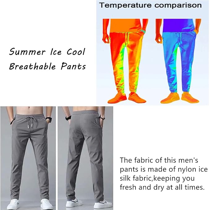 (Pack of 2) Men’s Lycra Stretchable Track Pants | Regular Fit with Drawstring & Zipper Pockets, Quick-Dry | Ideal for Everyday Casual Use, Sportswear | Pack of 2