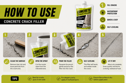 Concrete Crack Filler Pack Of 2