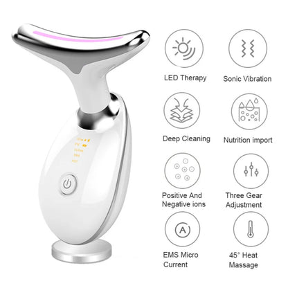 7 in 1 Led Facial Massager