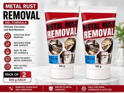 Metal & Rust Remover Gel Pack of 2