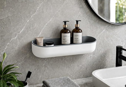 Wall Mounted Bathroom Shelf Adhesive Shower Caddy