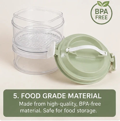 Multi Tier Stackable Food Storage Box