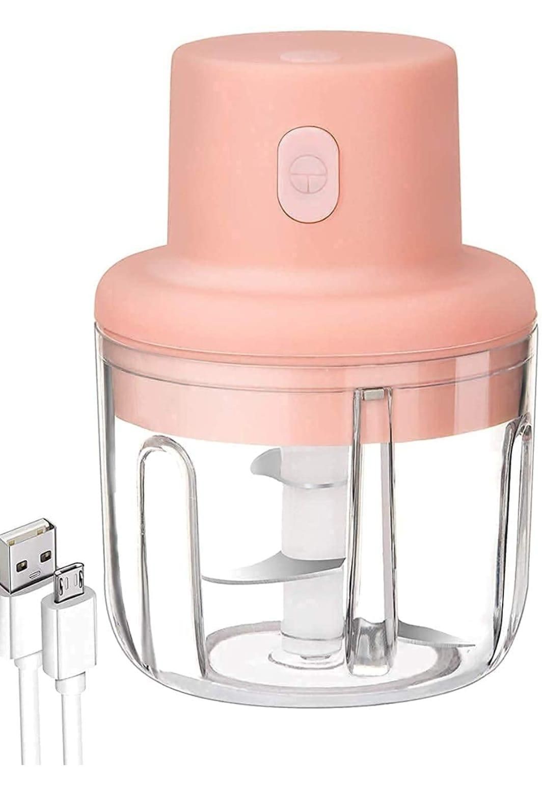 Portable Electric Food Chopper 250ml (Rechargeable)