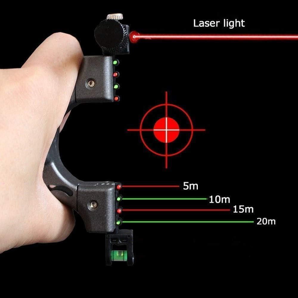 Outdoor Slingshot with Rubber Band for Professionals & Target Practice | Precision Laser Slingshot | Compact, Durable Design