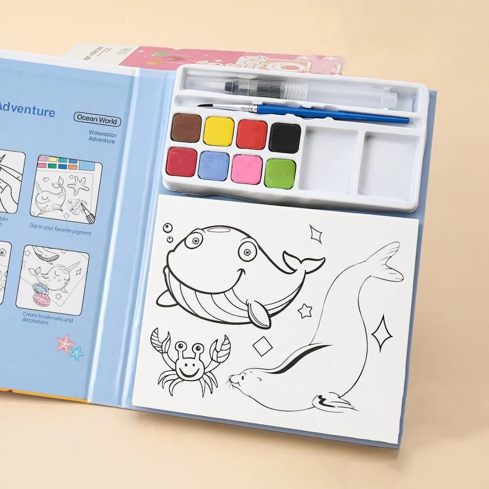 Portable Water Painting Book