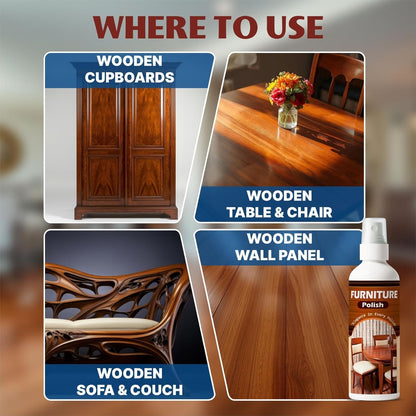 [Pack of 3] Furniture Polish Pack | 100 ml each