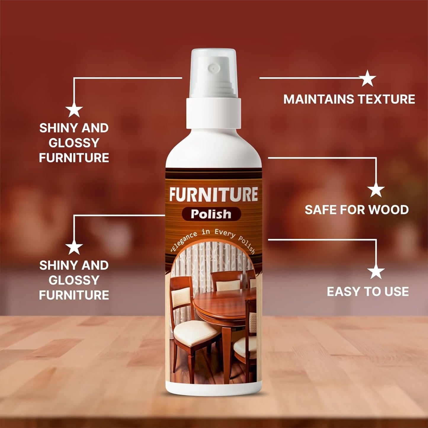 [Pack of 3] Furniture Polish Pack | 100 ml each