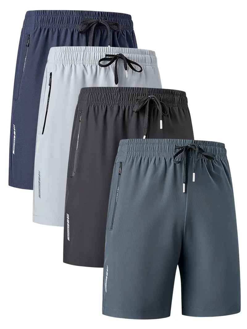 Bit Shorts (Pack of 4) Men Stretchable Shorts | Ideal for Regular Summer Casual W ...