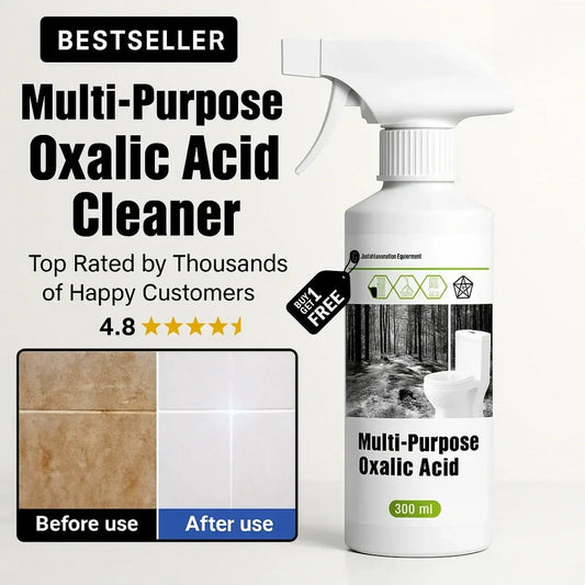 (Buy 1 Get 1 FREE) Powerful Multi-Purpose Oxalic Acid Stain Removal Spray, 300ML (Buy 1 Get 1 FREE)