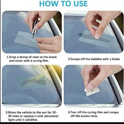 Glass Nano Repair Fluid for Car and Phone Screen ( Pack Of 2 )