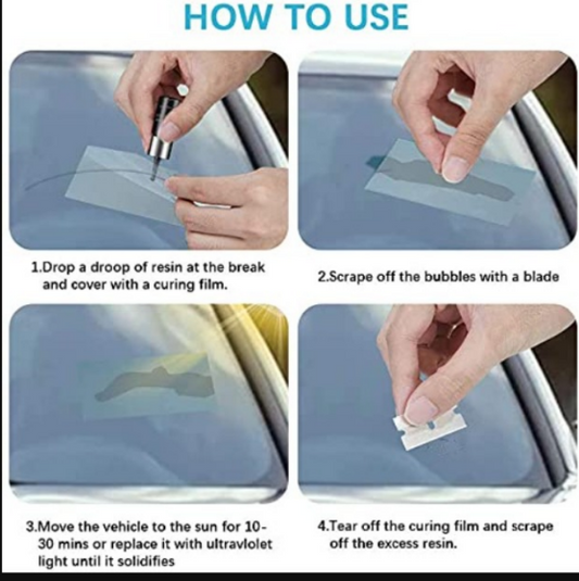 Glass Nano Repair Fluid for Car and Phone Screen ( Pack Of 2 )