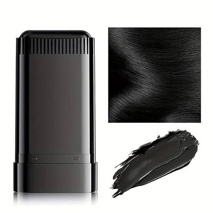 2-in-1 Hair Dye Touch-Up Comb – Quick White Hair Coverage, Waterproof & Sweat-Proof, Portable Hair Coloring Stick, Black