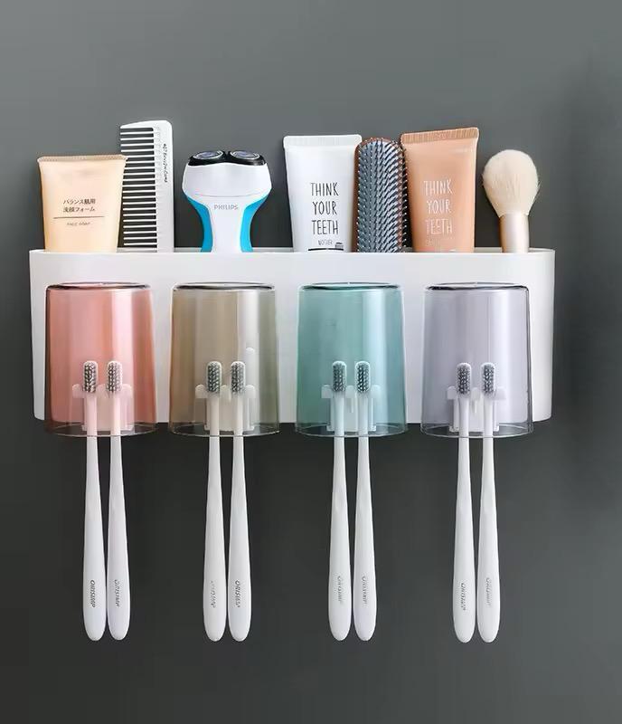 Toothbrush Holder Wall Mounted(4cup)