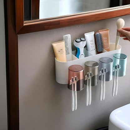 Toothbrush Holder Wall Mounted(4cup)