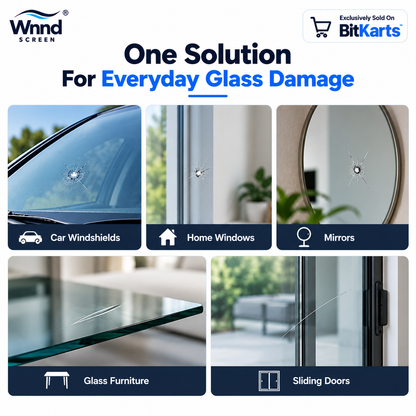 Glass Repair Kit, Pack of 2