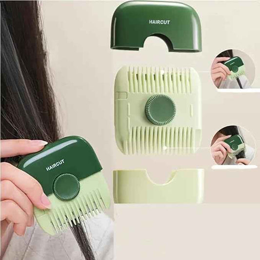 2-in-1 Professional Hair Cutting and Thinning Comb pack of 1 (random color)