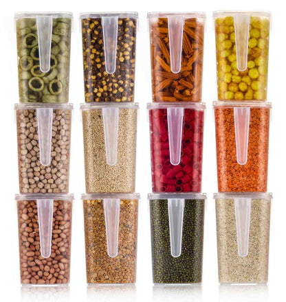 Multi Storage Box with Handle with Cover(pack of  12)