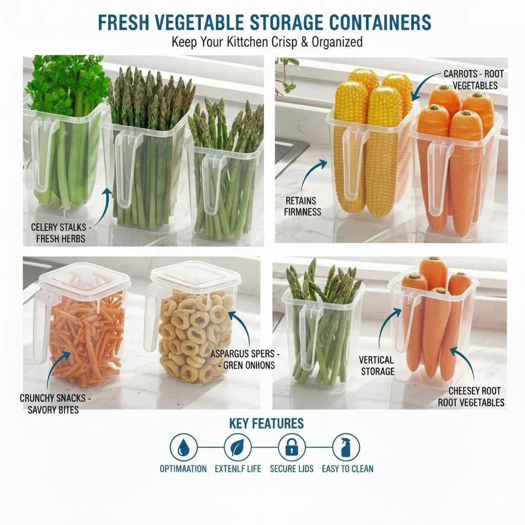 Multi Storage Box with Handle with Cover(pack of  6)