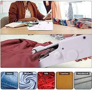 electric Handy Stitch Handheld Sewing Machine for Emergency Sewing
