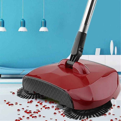 Magic Broom Floor Cleaner-Hand Push Rotating