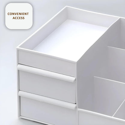 8-Compartments Cosmetic Organizers Storage Box