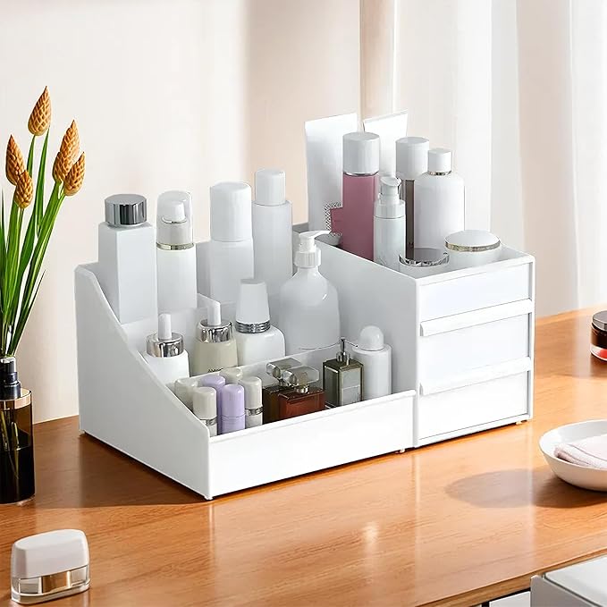 8-Compartments Cosmetic Organizers Storage Box