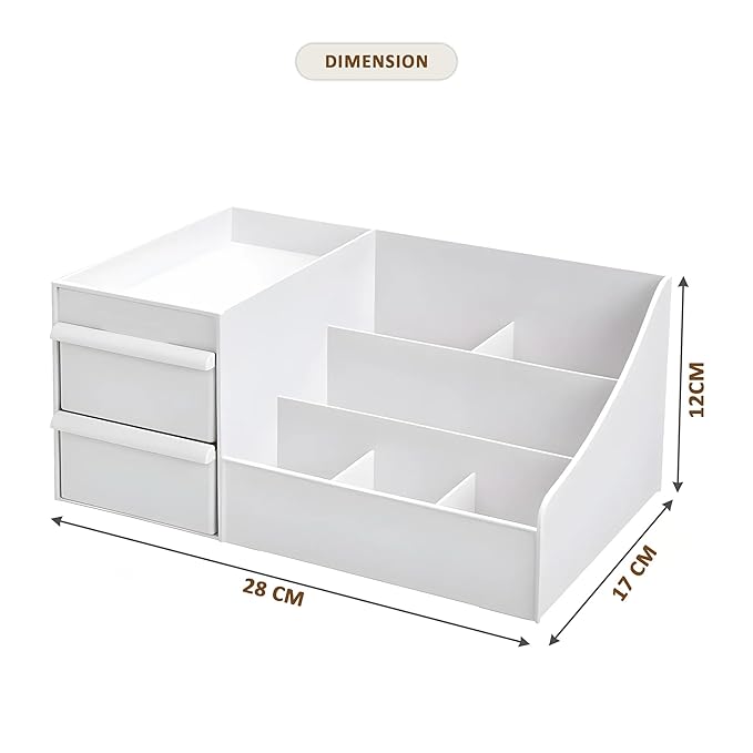 8-Compartments Cosmetic Organizers Storage Box