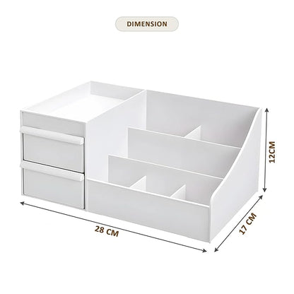 8-Compartments Cosmetic Organizers Storage Box