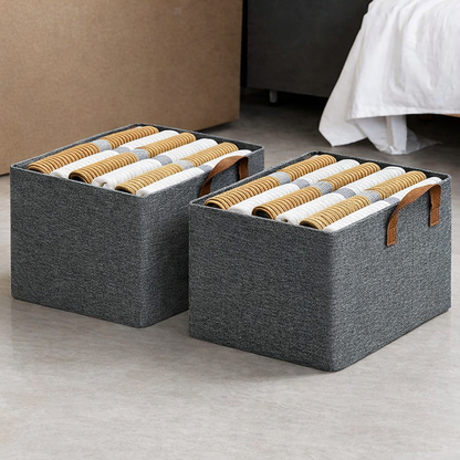 Foldable Cloth Storage Basket(pack of 2)