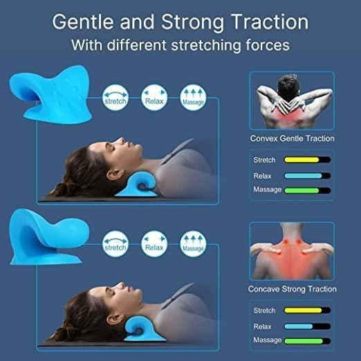 Neck Stretcher Posture Support | Pain Relief | Orthopedic Neck Massager